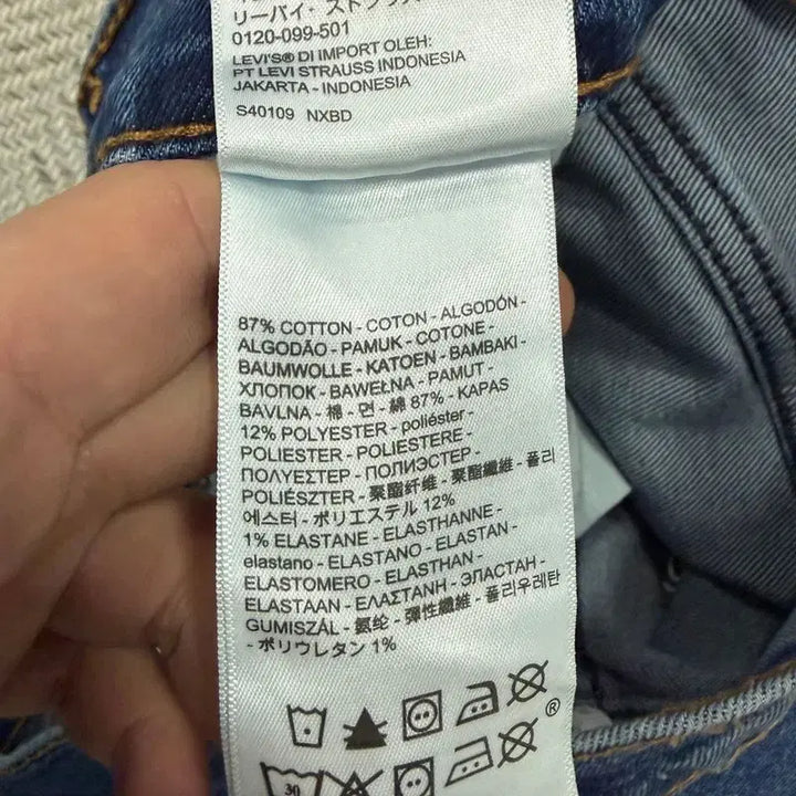 [BUNJANG] Denizen V1463 Denim Pants / 리바이스 데니즌 데님팬츠 v1463