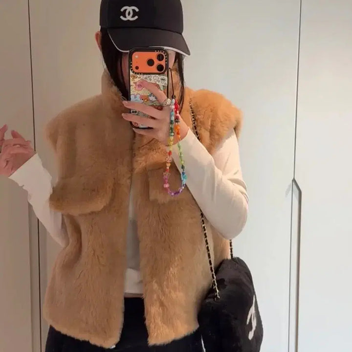 [BUNJANG] Muff Mini Bag Crossbody / 샤넬 머프 미니백 크로스백 신상