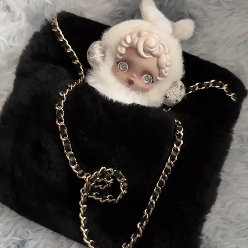 [BUNJANG] Muff Mini Bag Crossbody / 샤넬 머프 미니백 크로스백 신상