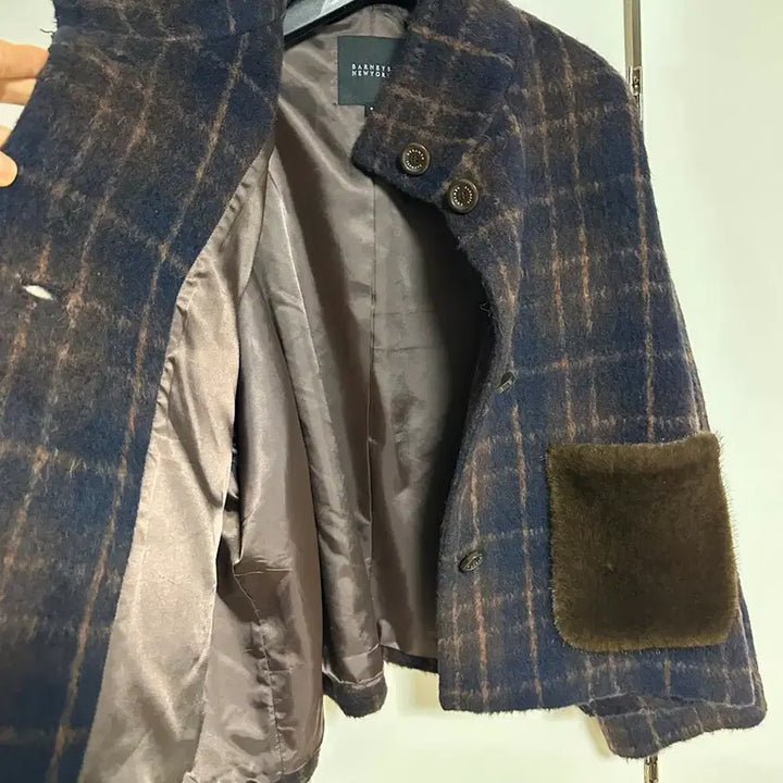 [BUNJANG] Alpaca Half Coat (Size S) / 바니스 뉴욕 알파카 하프 코트 S 한번입어 새거같아요