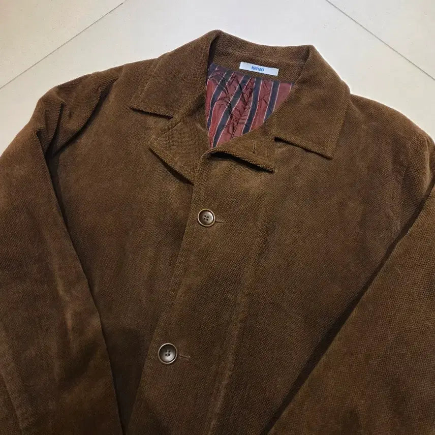 [BUNJANG] Kenzo Corduroy Half Jacket / 겐조 코듀로이 하프자켓