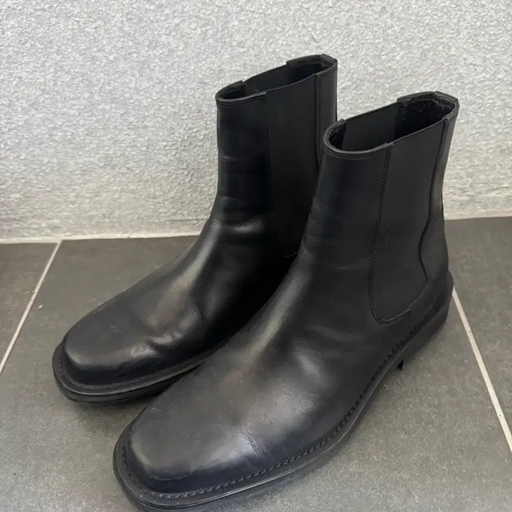 [BUNJANG] Witman Semi-Square Toe Chelsea Boots (Size 260) / 위트맨 세미스퀘어토 첼시부츠 260