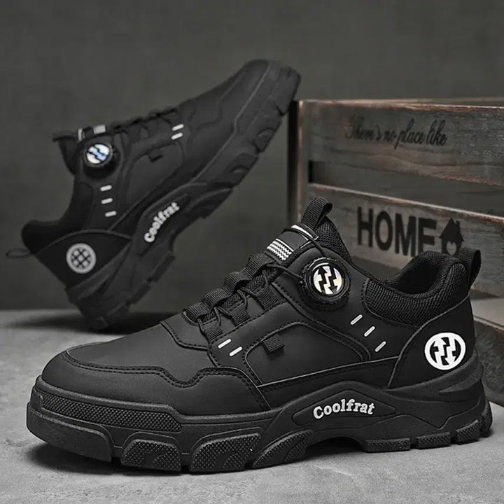 [BUNJANG] Men's 5cm Height Increasing Sneakers / 남자 키높이 다어얼 운동화 5센티 트레킹 스니커즈 작업화
