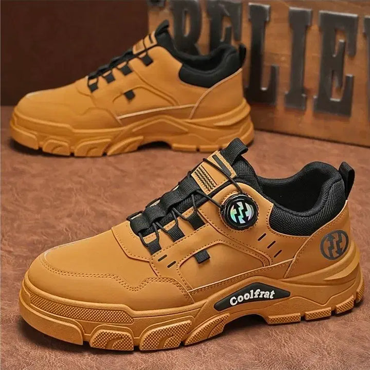 [BUNJANG] Men's 5cm Height Increasing Sneakers / 남자 키높이 다어얼 운동화 5센티 트레킹 스니커즈 작업화
