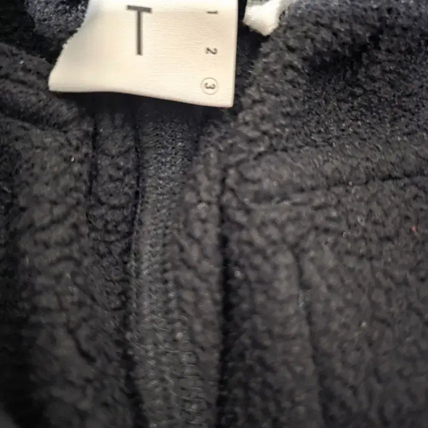 [BUNJANG] T-Black Fleece Training Wide Pants / /A급/32~34 T블랙 플리스 트레이닝 와이드 팬츠