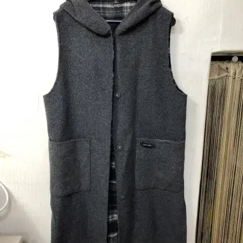 [BUNJANG] Handmade Wool Vest / 핸드메이드 모직 조끼