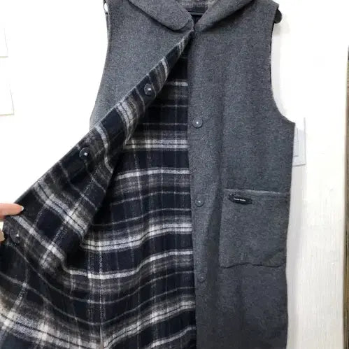 [BUNJANG] Handmade Wool Vest / 핸드메이드 모직 조끼