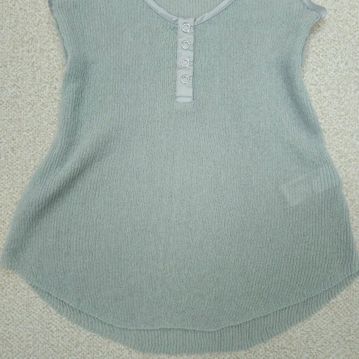 [BUNJANG] ZARA Button Sleeveless Top / (XS)여성 나시 ZARA 버튼 슬리브리스 탑 민소매