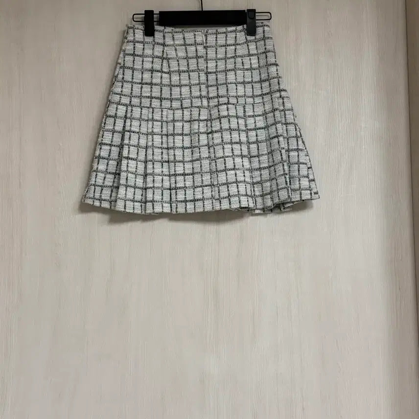 [BUNJANG] Tweed Mini Skirt Set / 체크 트위드 미니스커트 셋업