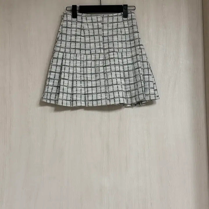 [BUNJANG] Tweed Mini Skirt Set / 체크 트위드 미니스커트 셋업