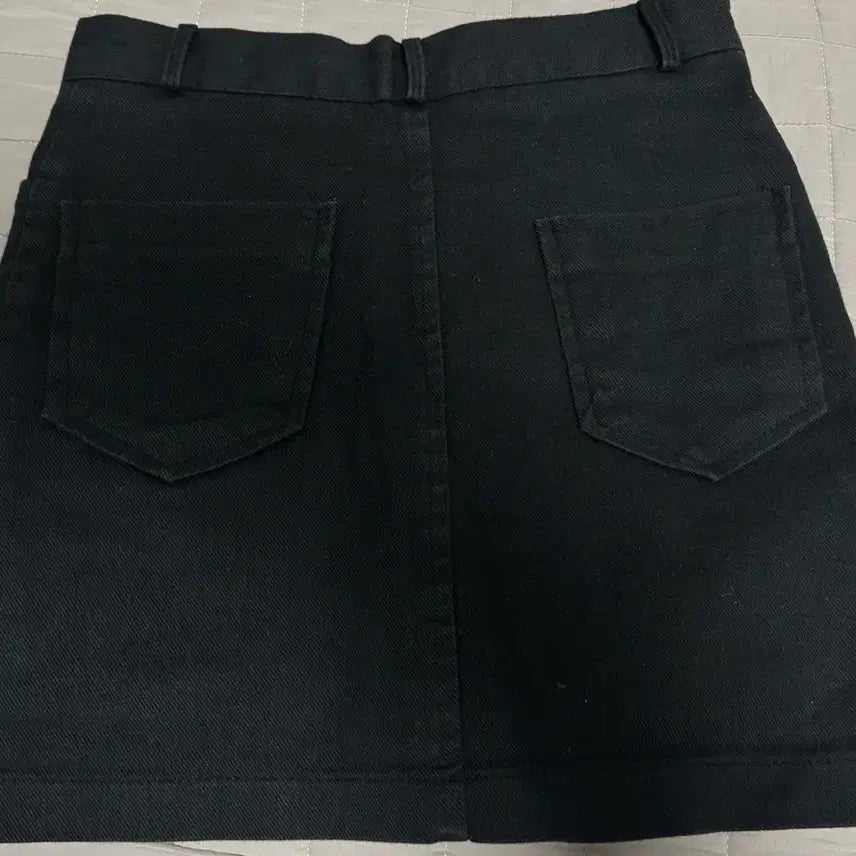 [BUNJANG] Black Slit Skort / 블랙 트임 치마바지