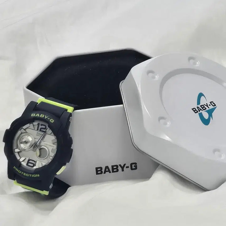 [BUNJANG] Baby G Black/Lime Watch (Full Package) / 베이비지 손목시계 블랙/라임 박스포함