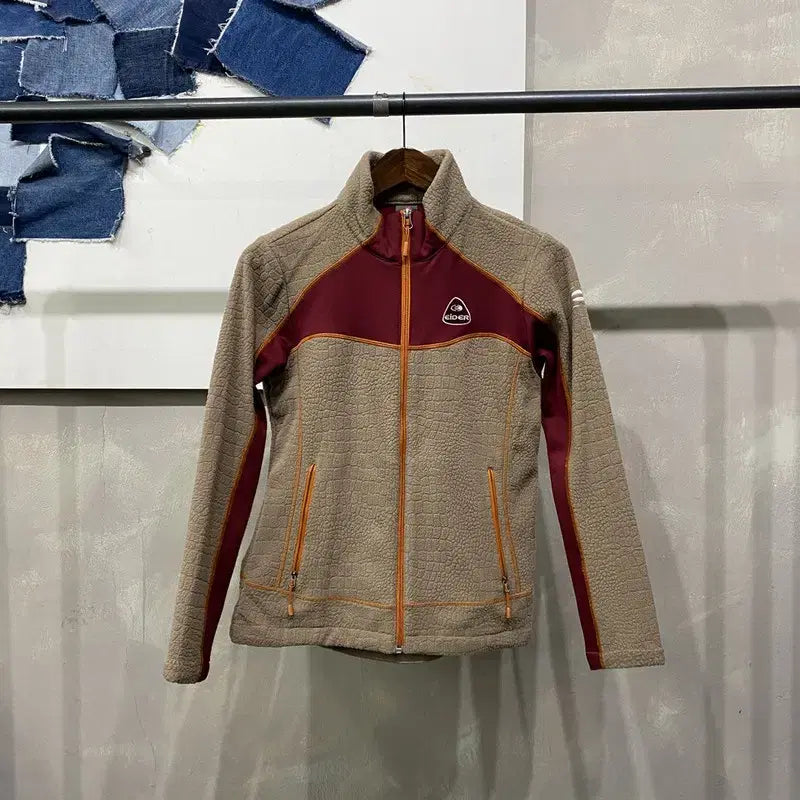 [BUNJANG] Outdoor Fleece Jacket / (90) 아이더 여성 등산 아웃도어 후리스 플리츠 자켓