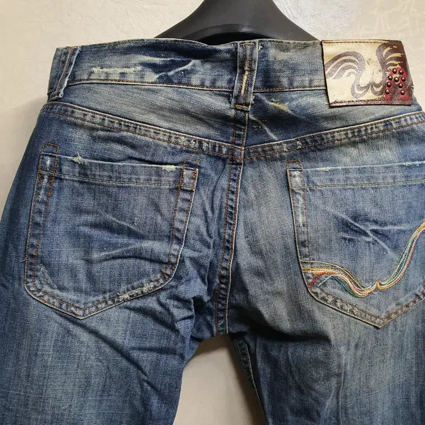 [BUNJANG] Vintage Washed Denim Jeans 32 / 리플레이 빈티지워싱 데님진 32