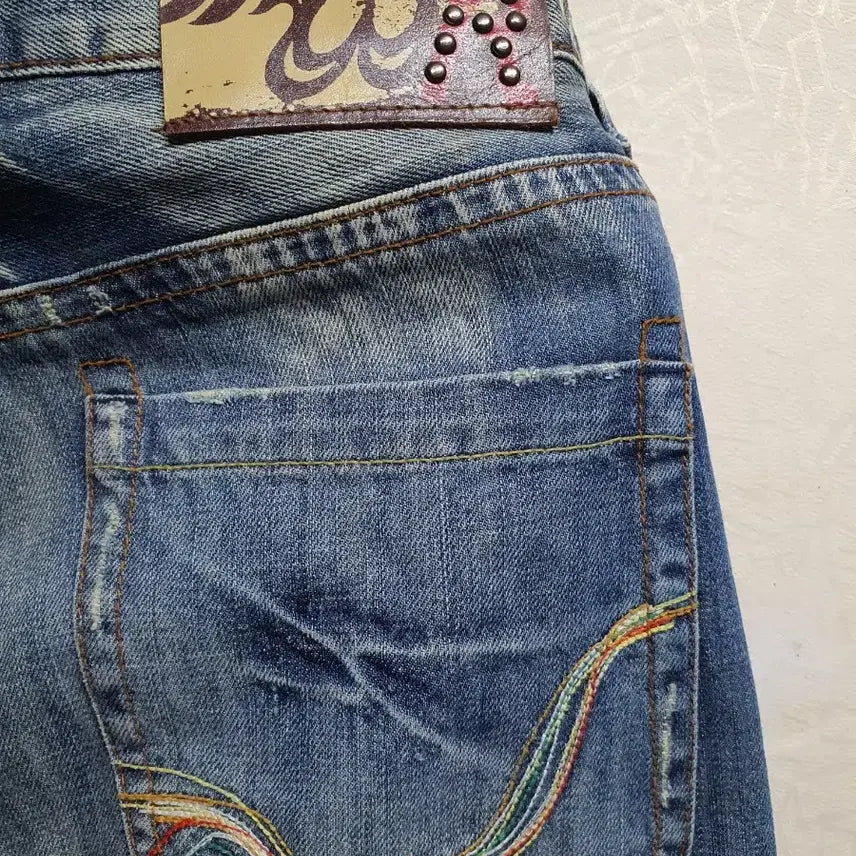 [BUNJANG] Vintage Washed Denim Jeans 32 / 리플레이 빈티지워싱 데님진 32