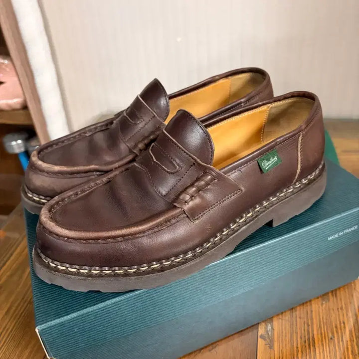 [BUNJANG] Paraboot Reims Full Package / 파라부트 레임스 카페 (uk 8.5) 풀박스
