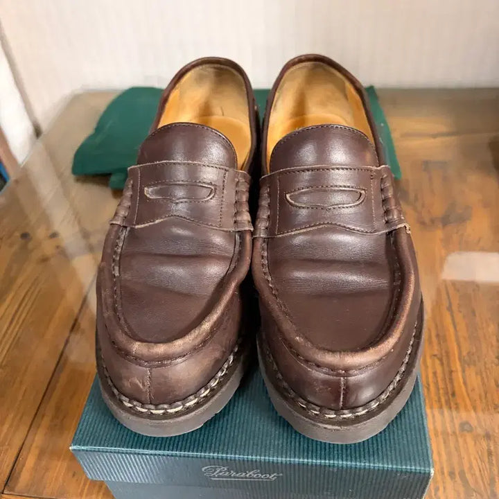 [BUNJANG] Paraboot Reims Full Package / 파라부트 레임스 카페 (uk 8.5) 풀박스