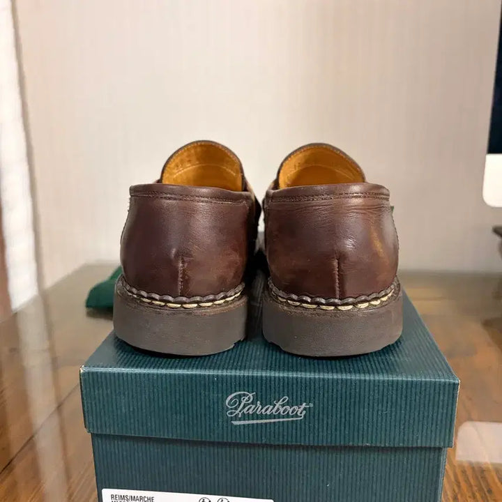 [BUNJANG] Paraboot Reims Full Package / 파라부트 레임스 카페 (uk 8.5) 풀박스