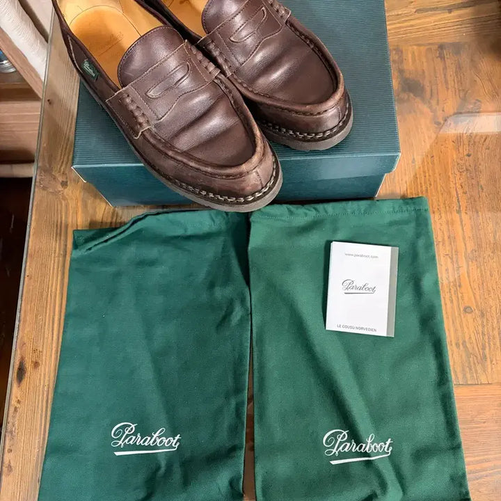 [BUNJANG] Paraboot Reims Full Package / 파라부트 레임스 카페 (uk 8.5) 풀박스
