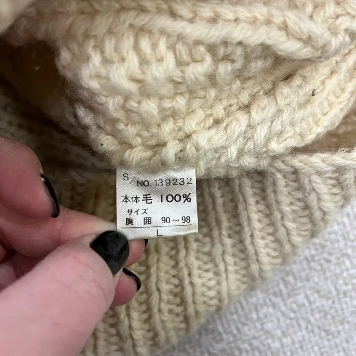 [BUNJANG] GQFORD Vintage Cable Knit / L GQFORD 빈티지 케이블 니트 0129M1