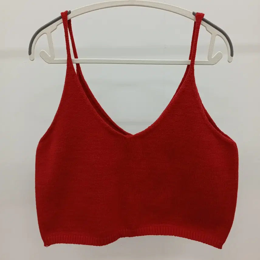 [BUNJANG] Red Vest / 레드 뷔스티에