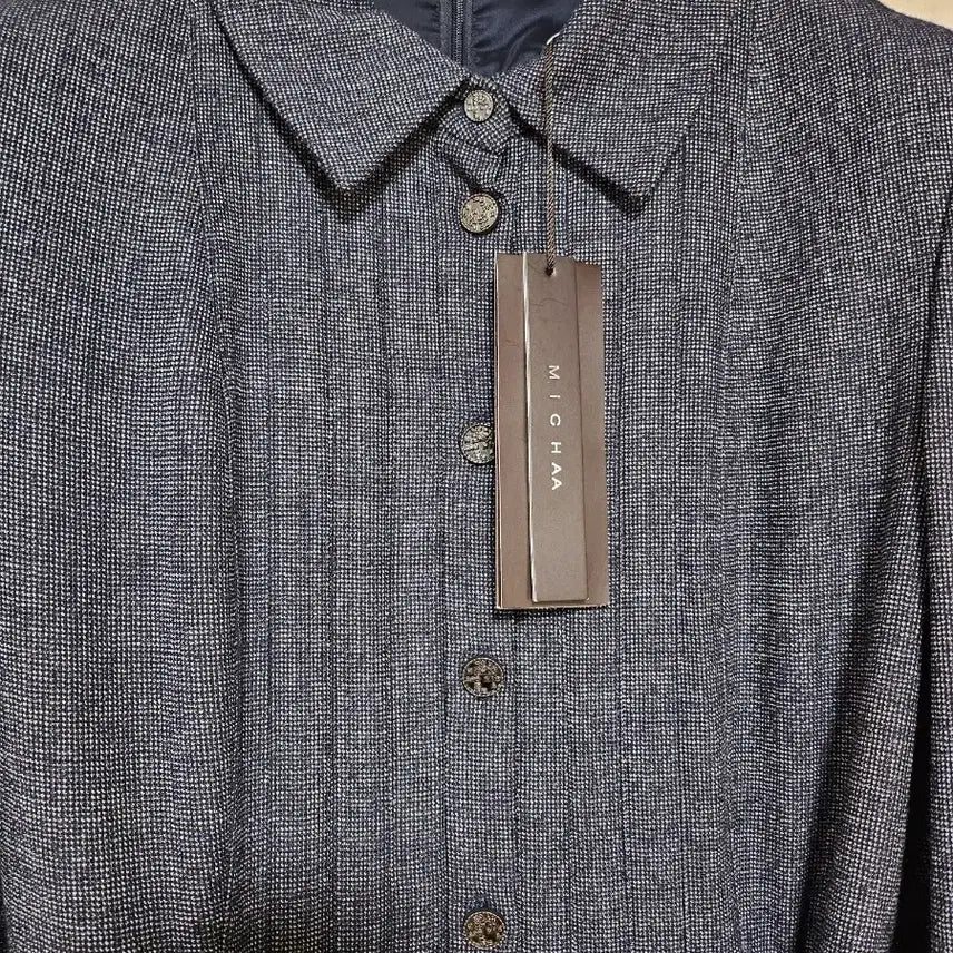 [BUNJANG] Misha Dark Navy Blend Dress (Size 55) / (새상품) 미샤  다크 네이비 원피스 55
