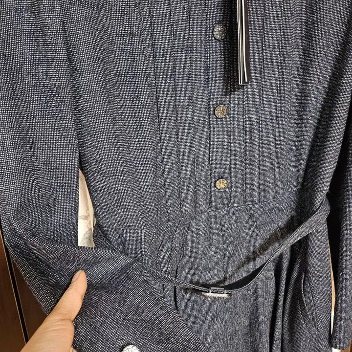 [BUNJANG] Misha Dark Navy Blend Dress (Size 55) / (새상품) 미샤  다크 네이비 원피스 55