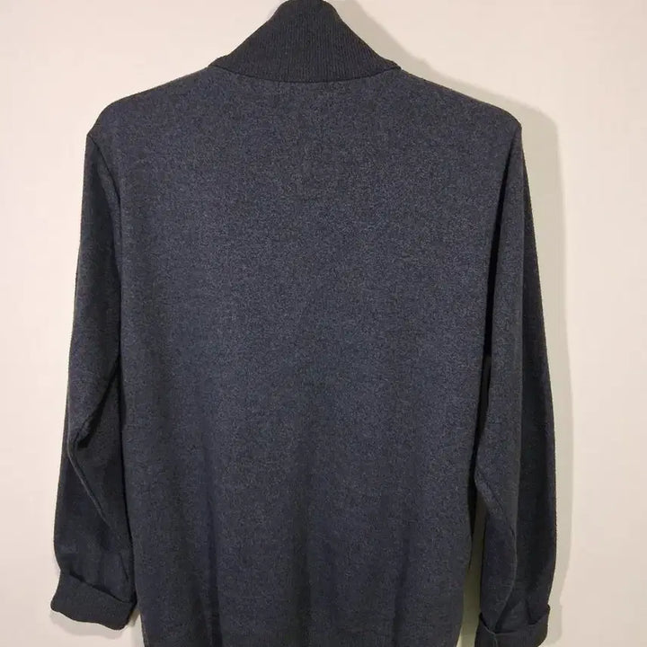 [BUNJANG] Beverly Hills Polo Club Argyle Pattern Zip-up Cardigan 95 / 베벌리힐스 폴로클럽 아가일 패턴 집업 가디건 95