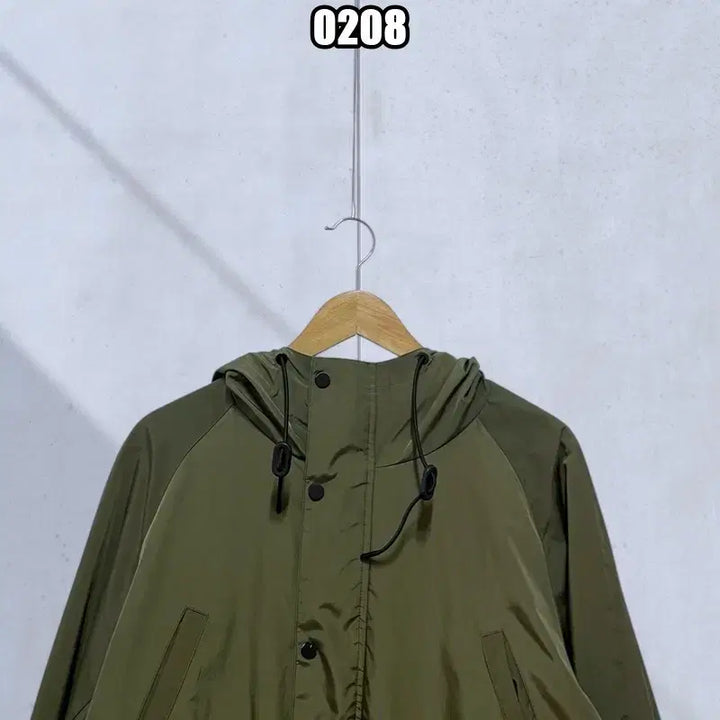 [BUNJANG] L Vintage 2P Big Pocket Nylon Windbreaker Jacket / L 빈티지 2P 빅포켓 나일론 바람막이 자켓