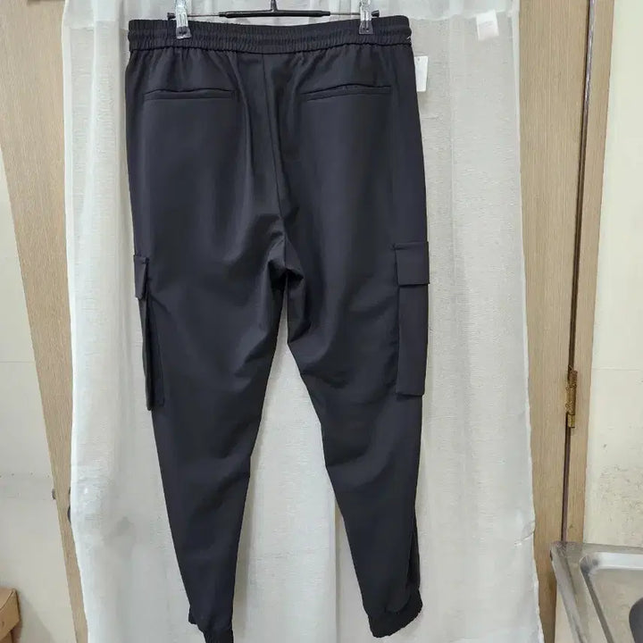 [SOLD OUT] 준지 남성 블랙 카고 조거팬츠 남성용 48