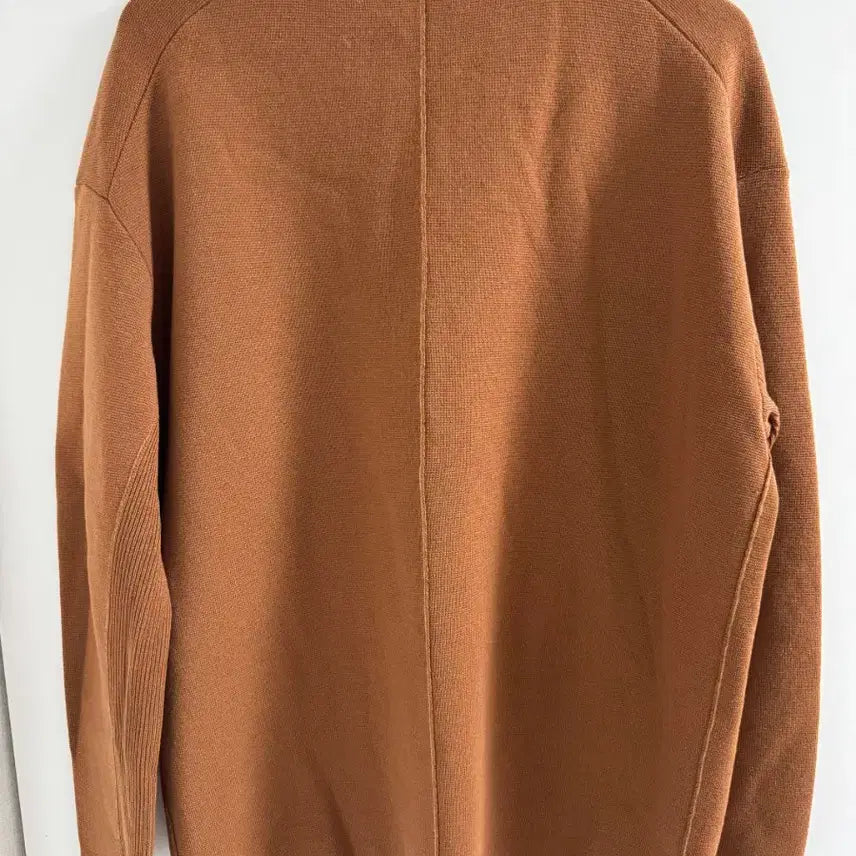 [BUNJANG] TIME Brown Pocket Knit Sweater / 타임 옴므    브라운 포켓 니트 스웨터, 21년 구매