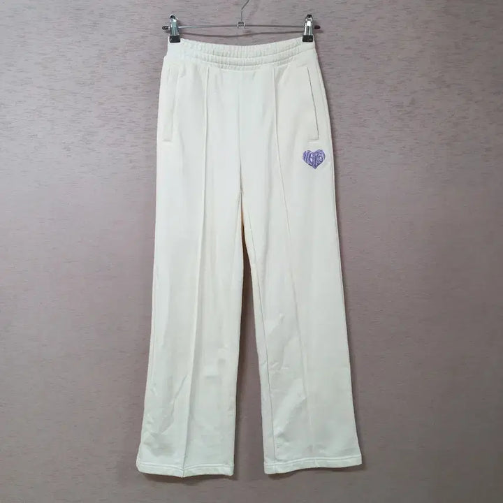 [BUNJANG] Nerdy Cream Training Pants / B2-20/널디 크림색 트레이닝팬츠