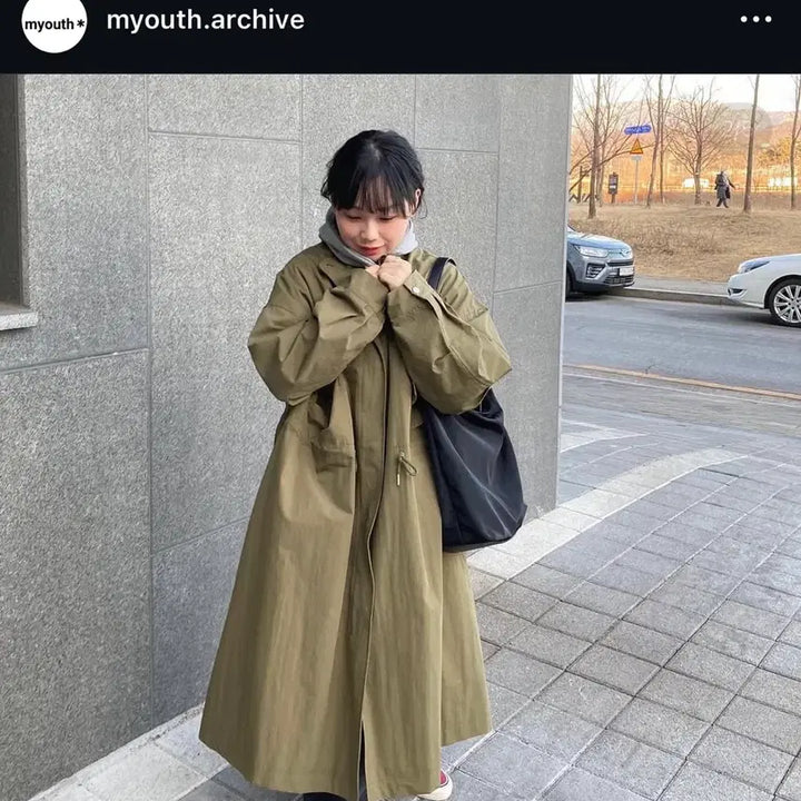 [BUNJANG] Fishtail Parka Jacket / 피쉬테일 야상 점퍼