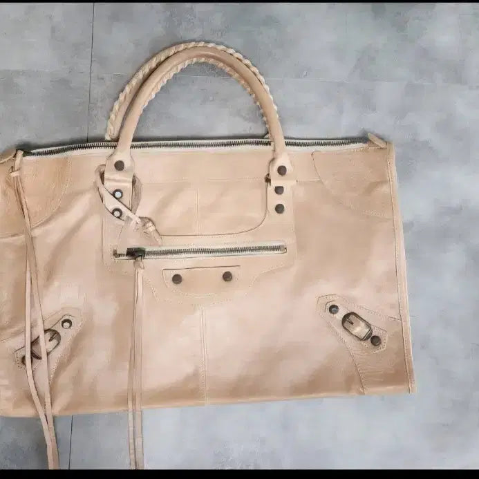 [BUNJANG] Motorbag Leather Shoulder Bag / 모터백