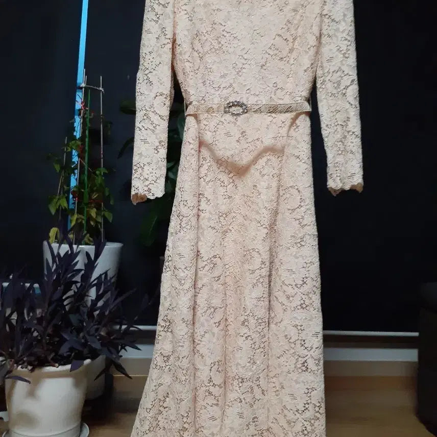[BUNJANG] Misha Lace Midi Dress / 미샤레이스원피스
