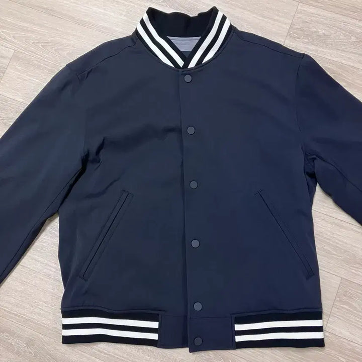[BUNJANG] Theory Varsity Jacket Black M / 띠어리 SS23  바시티 점퍼 M 블랙