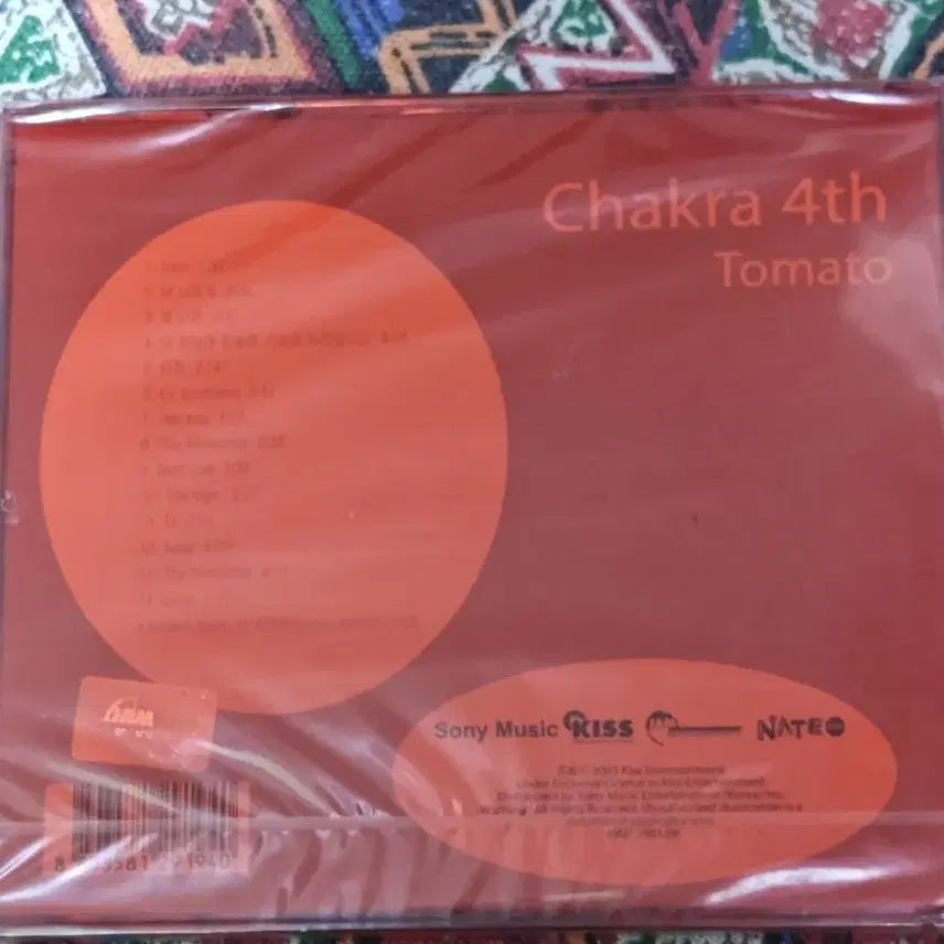 [BUNJANG] Chakra 4th Album Tomato Sealed CD / 샤크라 4집 Tomato 미개봉 CD