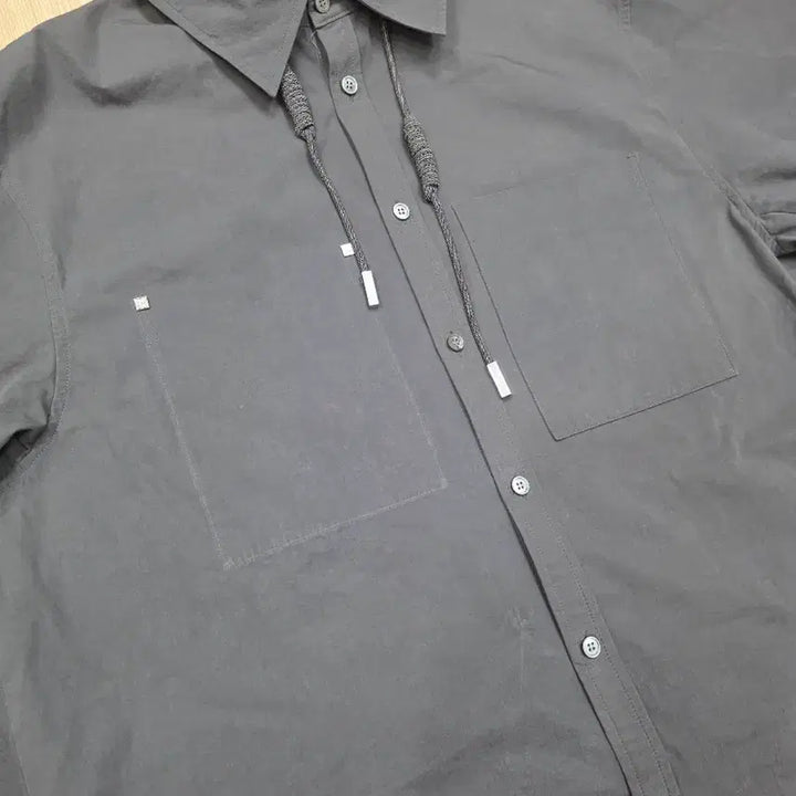 [BUNJANG] Wooyoungmi Hooded Overshirt Jacket / 우영미 후드 오버셔츠 자켓 48 (후드탈부착가능) 가단 67 총장 82