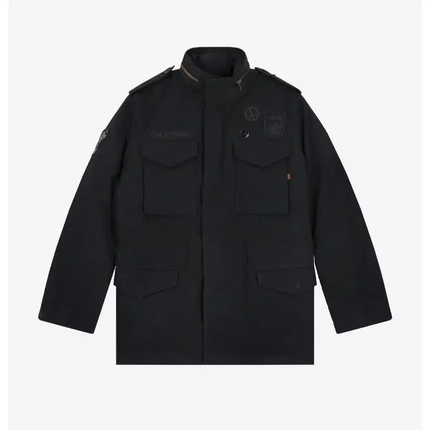 [BUNJANG] Stussy x Alpha Industries M-65 Field Jacket / 스투시 X 알파인더스트리 M-65 필드 자켓