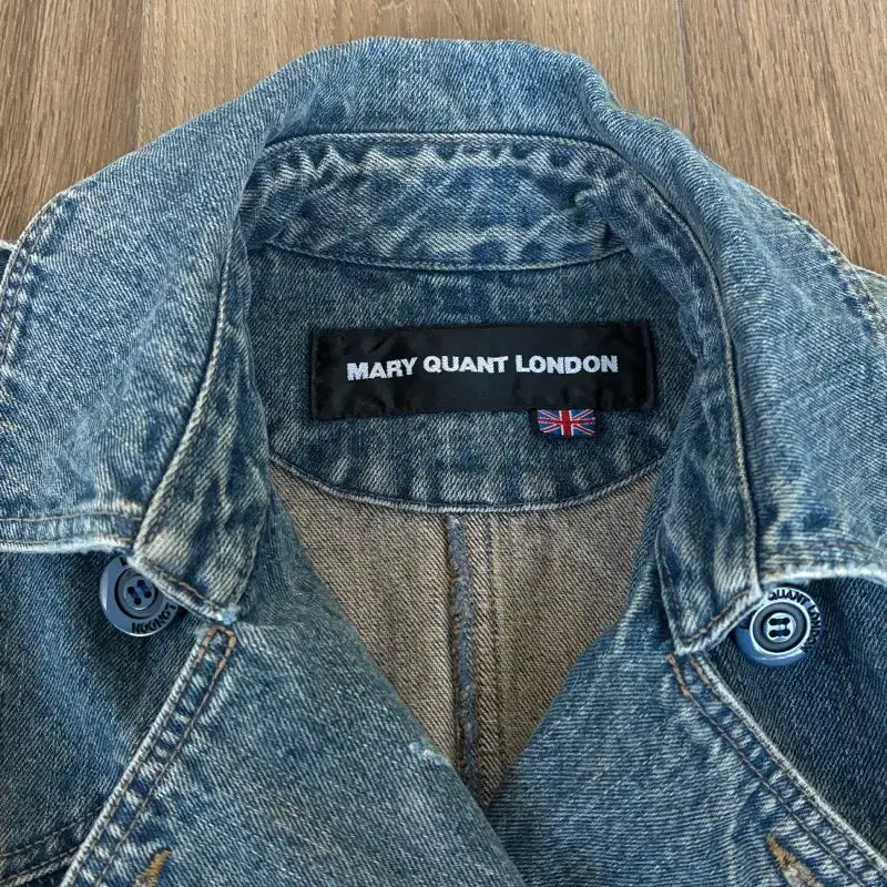 [BUNJANG] Denim Double Coat / 데님 더블 코트