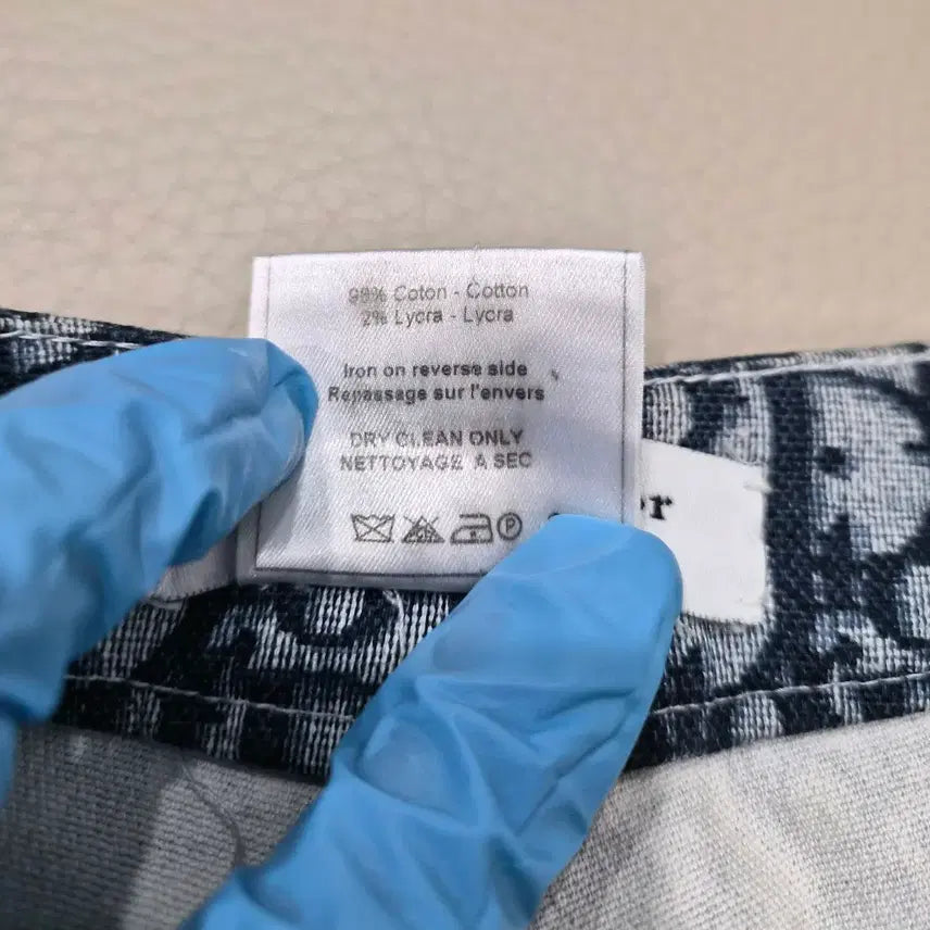 [BUNJANG] Christian Dior Oblique Patterned Pants / Christian Dior 크리스찬 디올 정품 여성 오블리크 팬츠