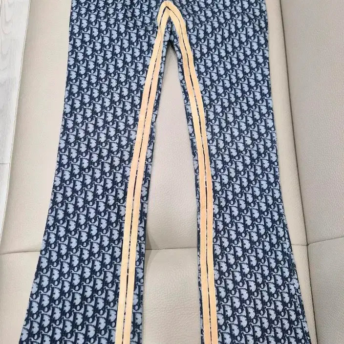 [BUNJANG] Christian Dior Oblique Patterned Pants / Christian Dior 크리스찬 디올 정품 여성 오블리크 팬츠