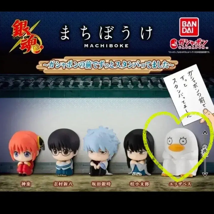 [BUNJANG] Gintama Elizabeth Machiboke Figure / 은혼 마치보케 엘리자베스