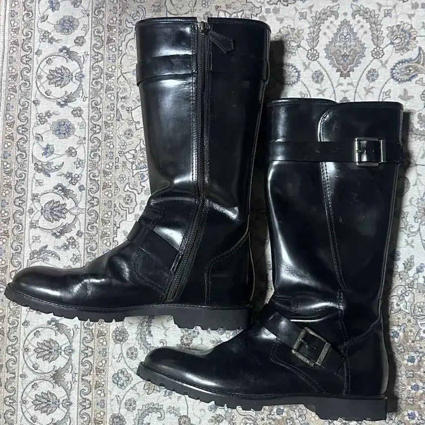 [BUNJANG] NCT NEO RHYTHM Leather Long Engineer Boots 270 / NEO RHYTHM 소가죽 롱 엔지니어 부츠 270