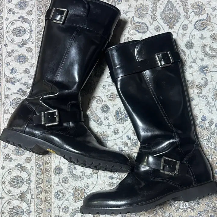 [BUNJANG] NCT NEO RHYTHM Leather Long Engineer Boots 270 / NEO RHYTHM 소가죽 롱 엔지니어 부츠 270