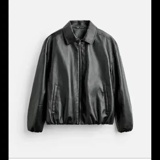 [BUNJANG] ZARA Leather Jacket M / 자라 가죽자켓M