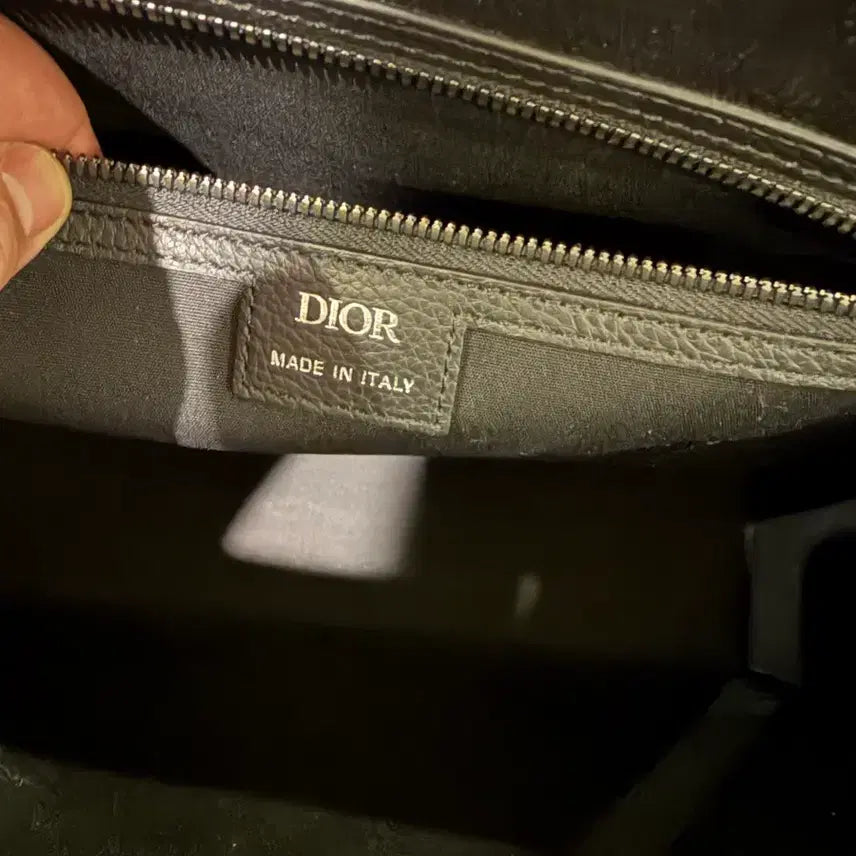 [BUNJANG] Dior Oblique Black Tote Bag / 디올 오블리크 블랙 토트백