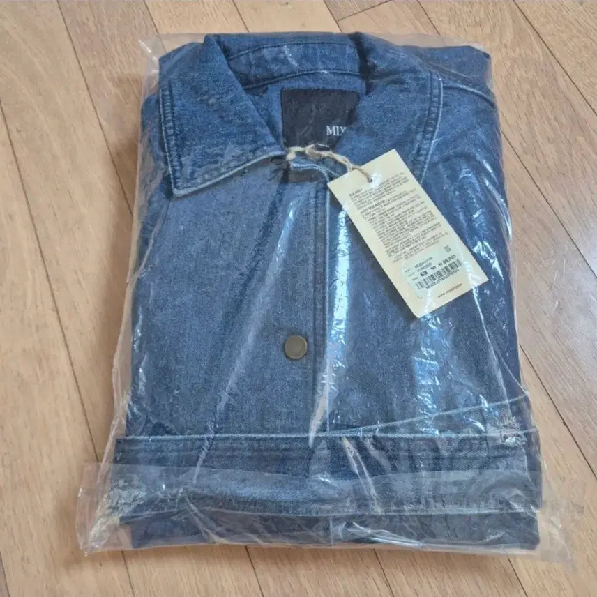 [BUNJANG] MIXXO Denim Coat (Size S) / [새상품]미쏘 데님코트 S(99,000원)