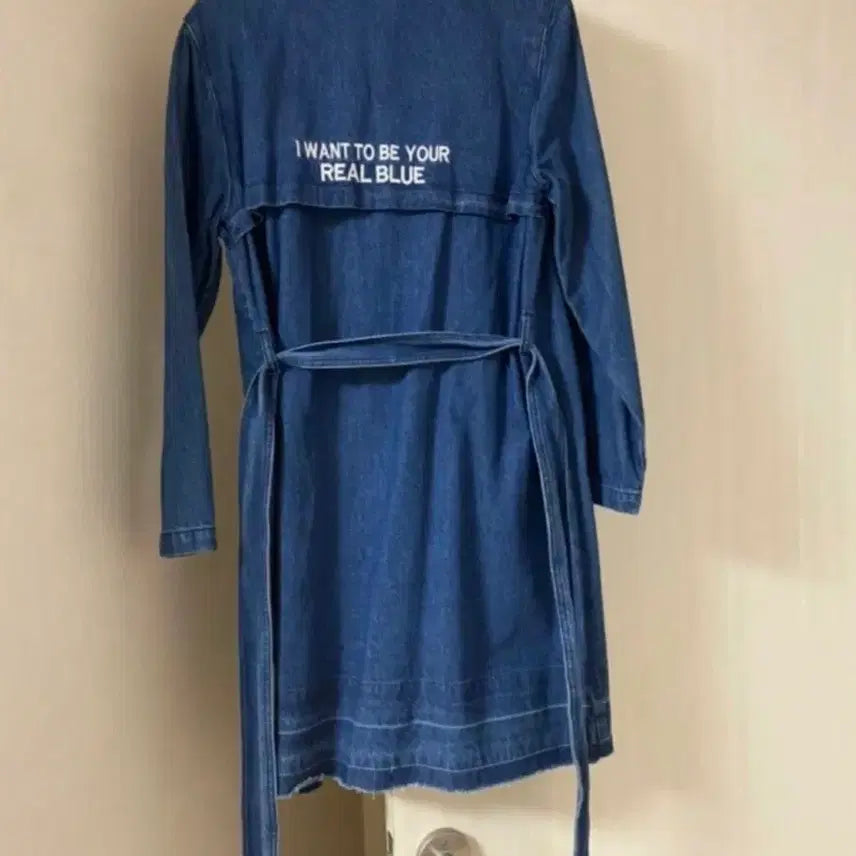 [BUNJANG] MIXXO Denim Coat (Size S) / [새상품]미쏘 데님코트 S(99,000원)