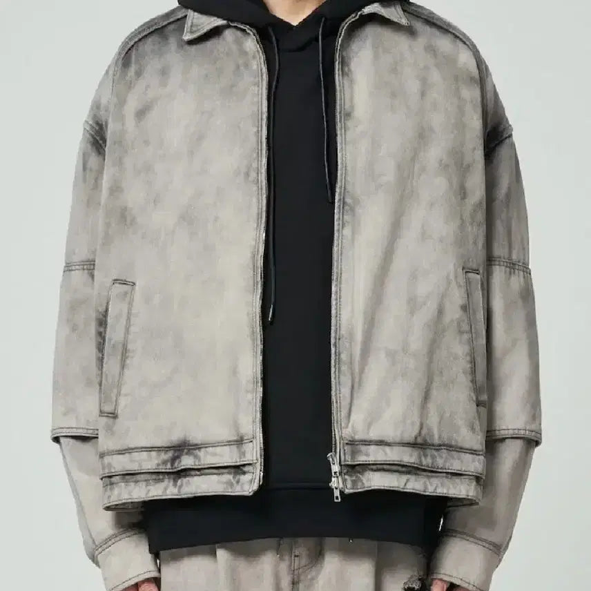 [BUNJANG] Juun.J Denim Zip-Up Jacket / 준지 juun.j 데님 집업 자켓 48